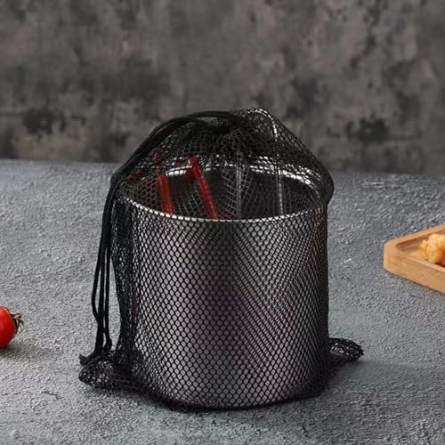 Freidora Pequeña | Juego de 7 Piezas de Acero Inoxidable y Portátil,Freidora Compacta de 1.2 Litros con Cesta,Para Cocinar Pollo y Pescado en Casa Acampadas y Fiestas - imagen 7