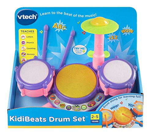 VTech KidiBeats Drum Set, Pink - image 4