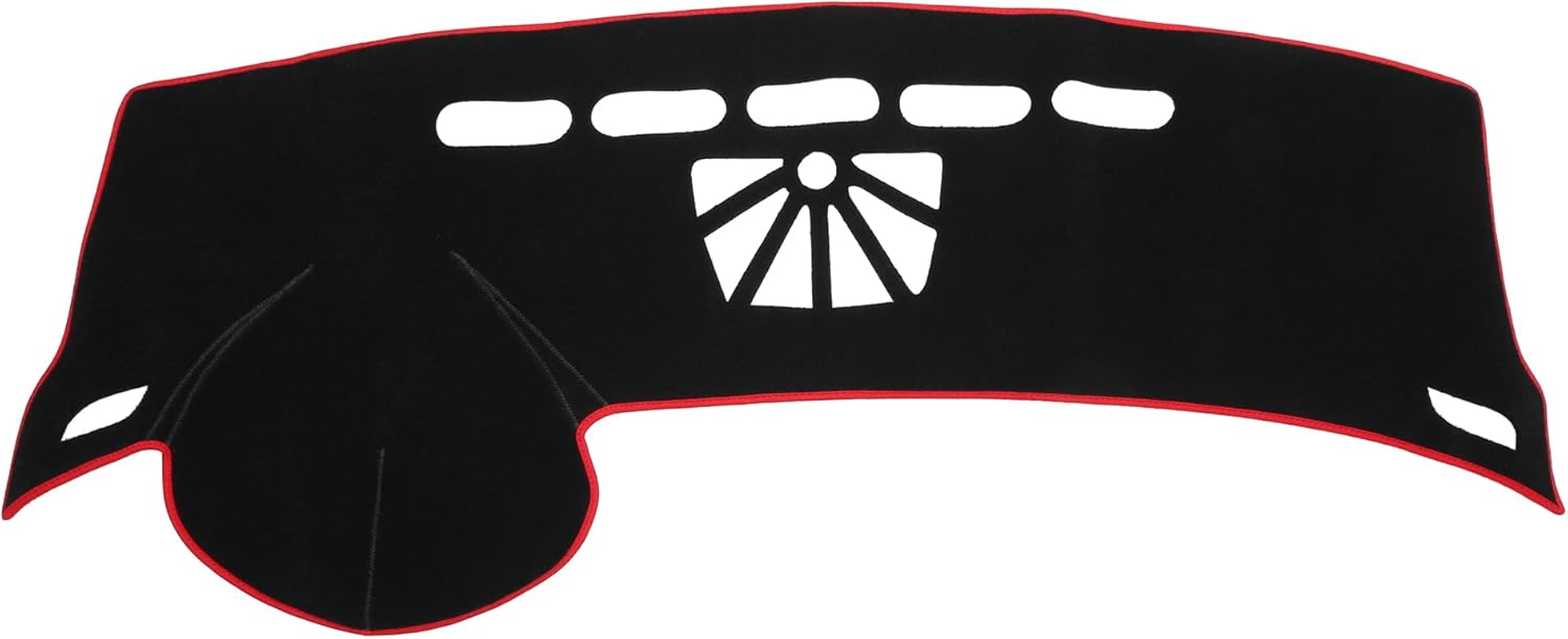 Car Dashboard Cover Mat Compatible for Buick LaCrosse 10-16, Protective Polyester Black Center Console Interior Trim Dash Board Mat