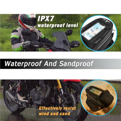 Pack de navigation réservoir carburant moto étanche Dominar 400 250 2017-2023