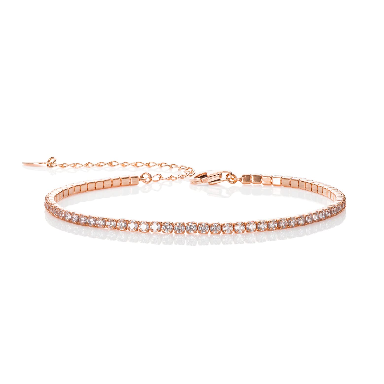 Emmie Jewelry Eternity Ring 925 zilver met kleurrijke zirkonia stenen | damesring met regenboogstenen rondom | Rainbow ringen voor dames, 58 EU, edelmetaal
