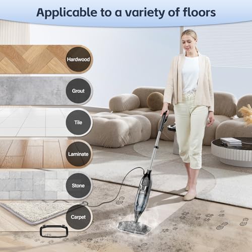 Steam Mop, 3-in-1 Powerful Handheld by Leiksen - Image 6