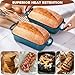 Articasting Cast Iron Loaf Pan With Lid, Enameled Bread Loaf Pan For Homemade Bread Sourdough, 2 In 1 Loaf Pans For Baking Bread 9x5, Even Heating Bread Dutch Oven, Teal