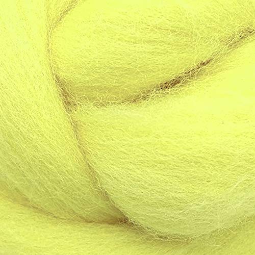 Feltsky 20 g - 2 sacs de laine de feutrage de 10 g - 40 options de couleur pour kit de feutrage à l'aiguille - 19 microns rapide à feutrer (10) Cover