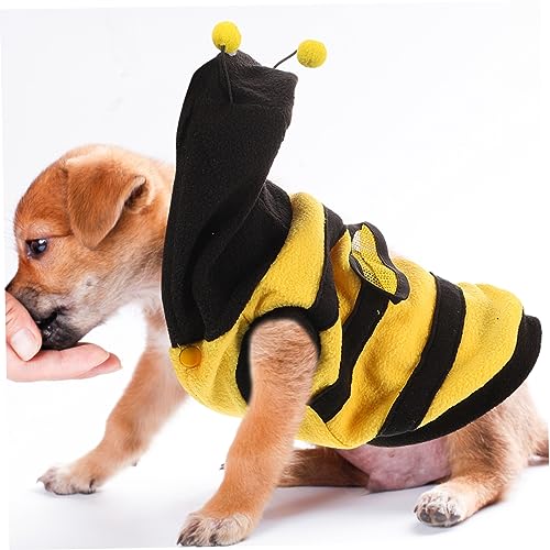 Disfraz Bee para perros talla XS negro miniatura 5