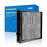 PHILTOP Cabin Air Filter w/Activated Carbon, Compatible with CF10930 Subaru Forester 2009-2018,