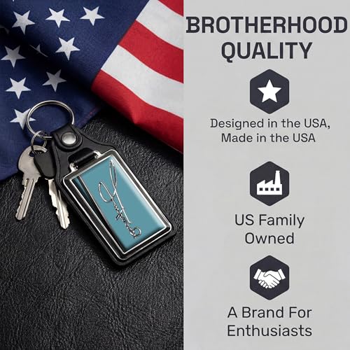 Image of Brotherhood Car Key Chain for Imperial - Classic Models Keychain for Men | and Women Gift Key Ring