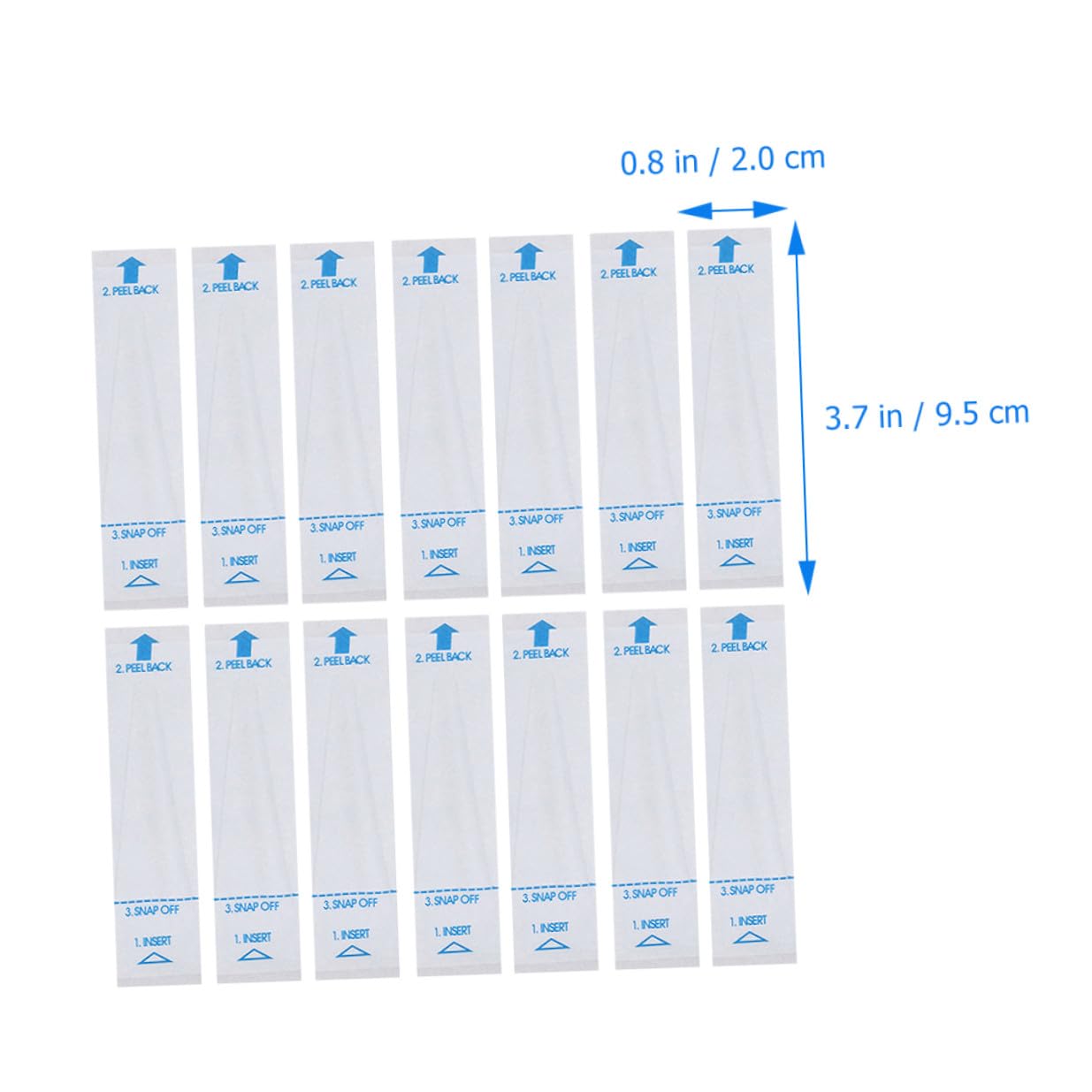 Ciieeo 200pcs Disposable Probe Sleeves Universal Protective Covers for Oral and Rectal Use Temperature Sensor Films for Home Health Monitoring