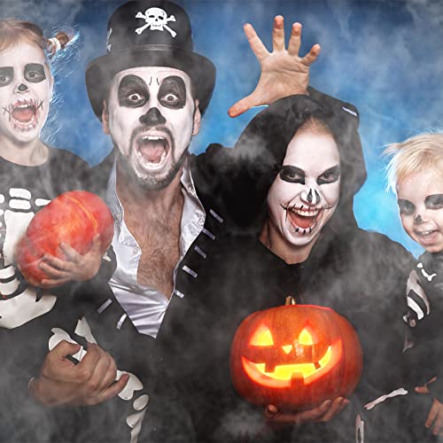 Sunolga Halloween Fog Machine, 6 Stage Led Lights With 12 Colors, 500W Wireless Remote Control Portable Smoke Machine, With Fuse Protection, For Holidays Parties Weddings Stage Club Bar - Black #TOP6