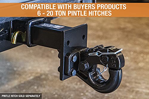 Buyers Products PM25612 Pintle Hook Mount, 2 Position Drop, Adjustable Trailer Hitch Receiver for 2-1/2 Inch Trucks, 16,000 lb MGTW, Weatherproof, Heavy-Duty Tow Hitch, 3,000 MVL Rated by Buyers Products Company - Image 2