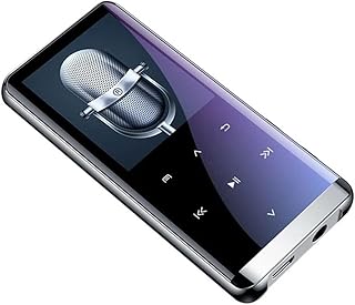 LVLUOKJ Lecteur MP3 Bluetooth 4.2 avec écran Couleur TFT 1,5 Pouces, Radio FM sans Perte, Lecteur de Musique HiFi avec Hau...
