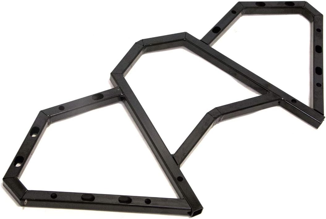 Polaris ATV Rack Weld, Rear, Black, Genuine OEM Part 1018901-329, Qty 1