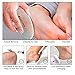 Sunivaca Glass Foot File Callus Remover for Feet, Heel Scraper, Pumice Stone, Diabetic Feet Scrubber Dead Skin Remover for Feet Professional Pedicure Tools