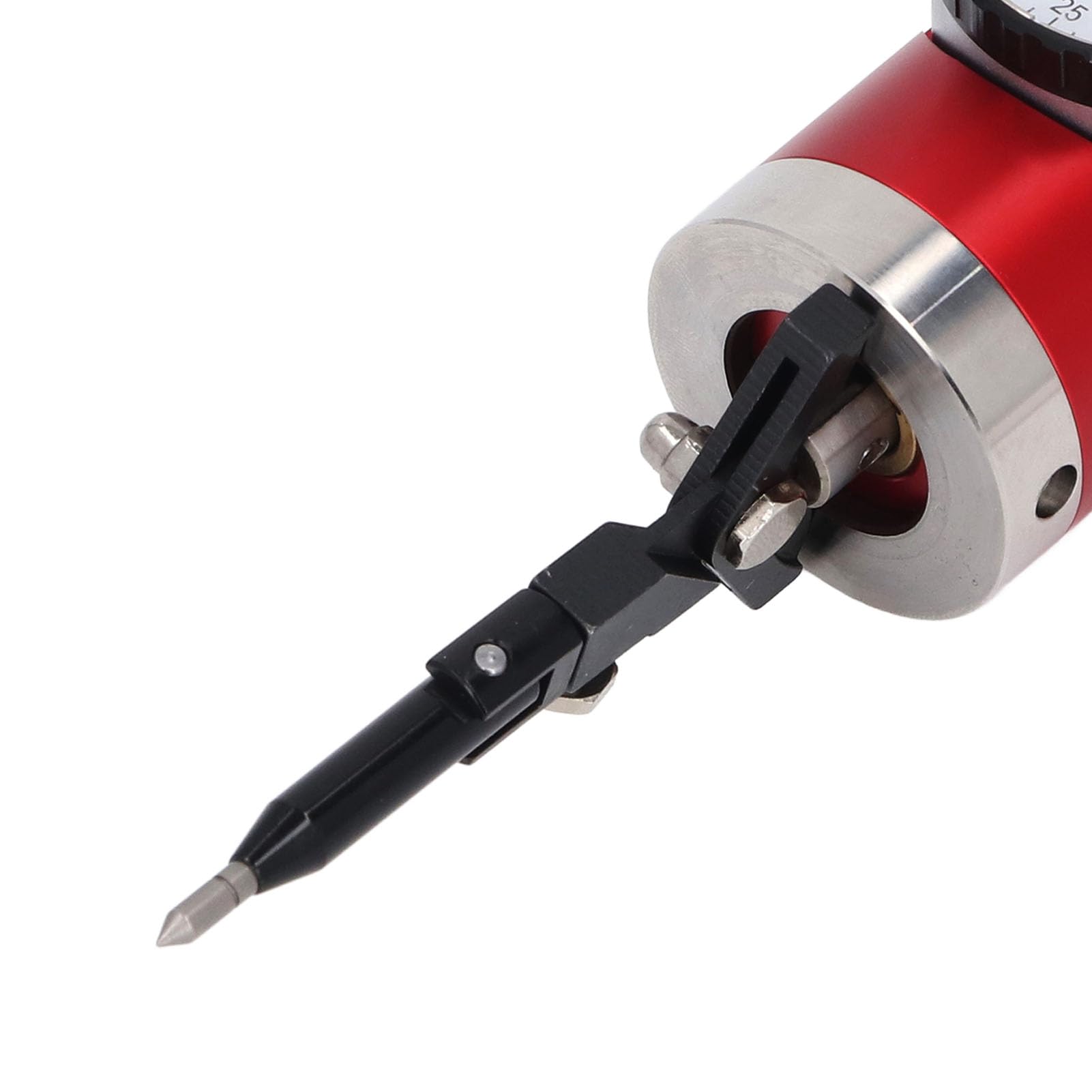 Indicador de centrado coaxial, 0.01mm Escala 0-3mm Rango de Medición Fresadora Test Dial Set con Estuche, Palpador de precisión de aleación de aluminio para fresadoras