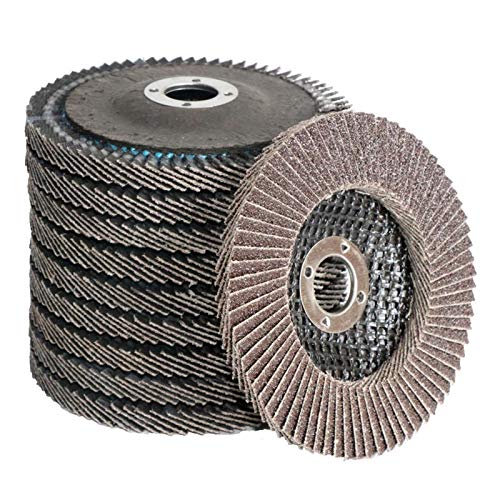 Disques de ponçage de 4 pouces HHRFCS grain 120 pour lisser les soudures sans rayer le métal