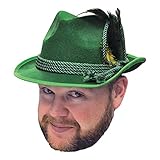 Forum Novelties Men's Deluxe Adult Oktoberfest Costume Hat, Green, One Size