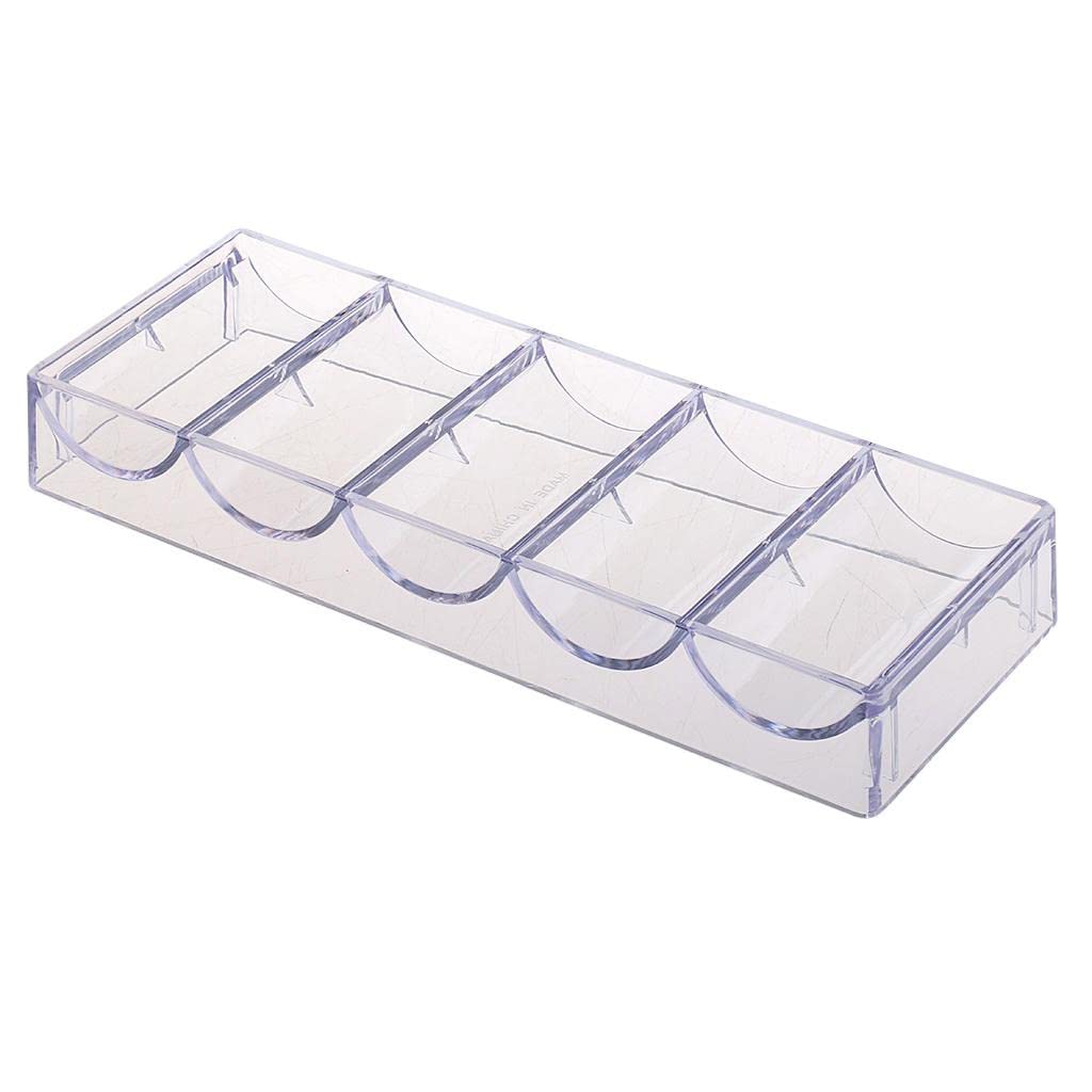 Sharplace 10pcs Profi Tray für 100 Chips (ohne Deckel)