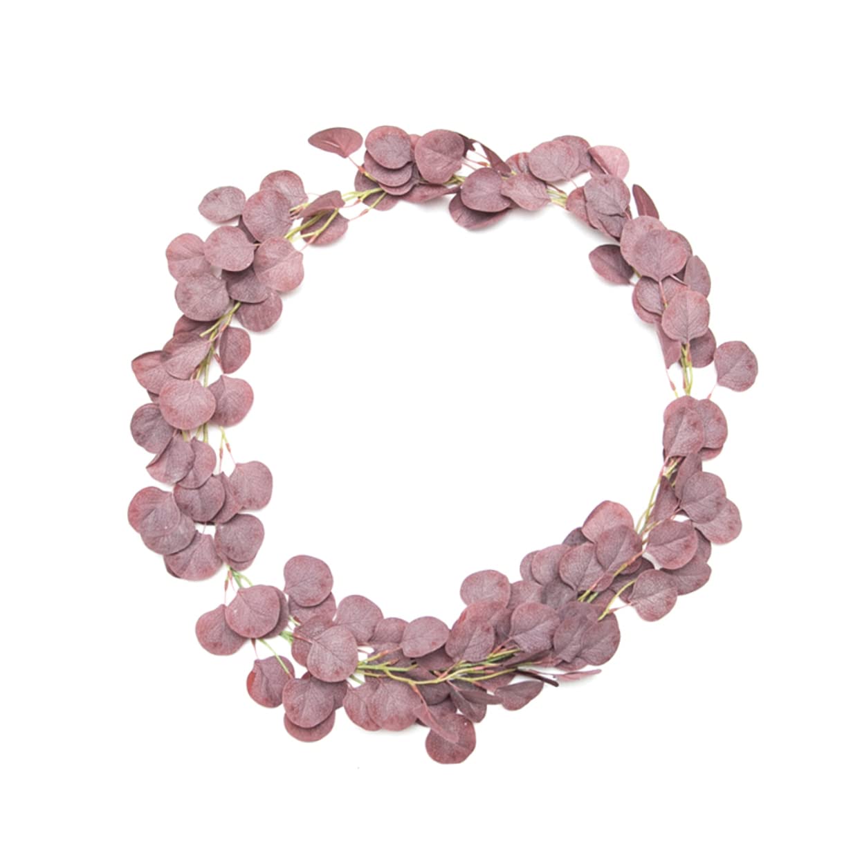 Alipis 3stücke Imitation Eucalyptus Wreath Künstlicher Grüner Blätterkranz Für Tür Und Wanddekoration Für Festlichkeiten Und Fotos Langlebige Kunstpflanze Für Einladendes
