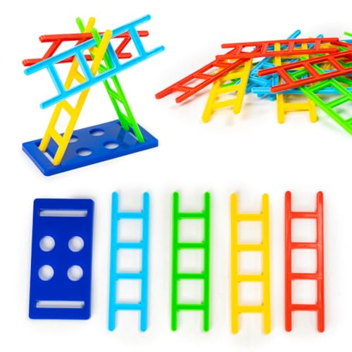 Image of RATNA'S Balance The Ladders Stacking & Balancing Skill Game for Family & Kids 5+ Years