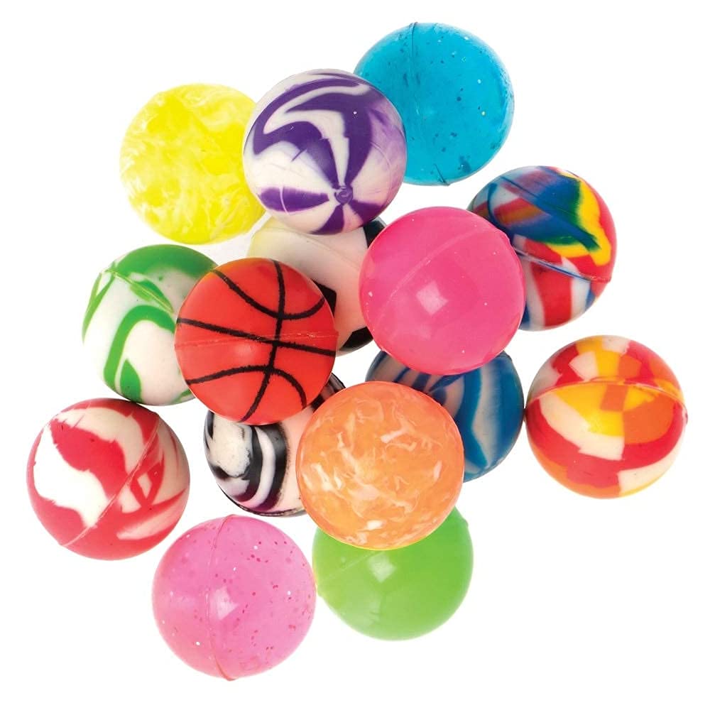 MJ Ragav Mini Crazy Ball Small Size Bouncing Balls (Pack of 24)(Size 27mm Small Ball)