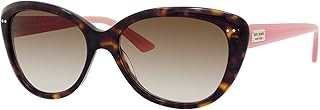 Kate Spade Angelique - Gafas de sol para mujer, diseño de mariposas, incluye kit de gafas