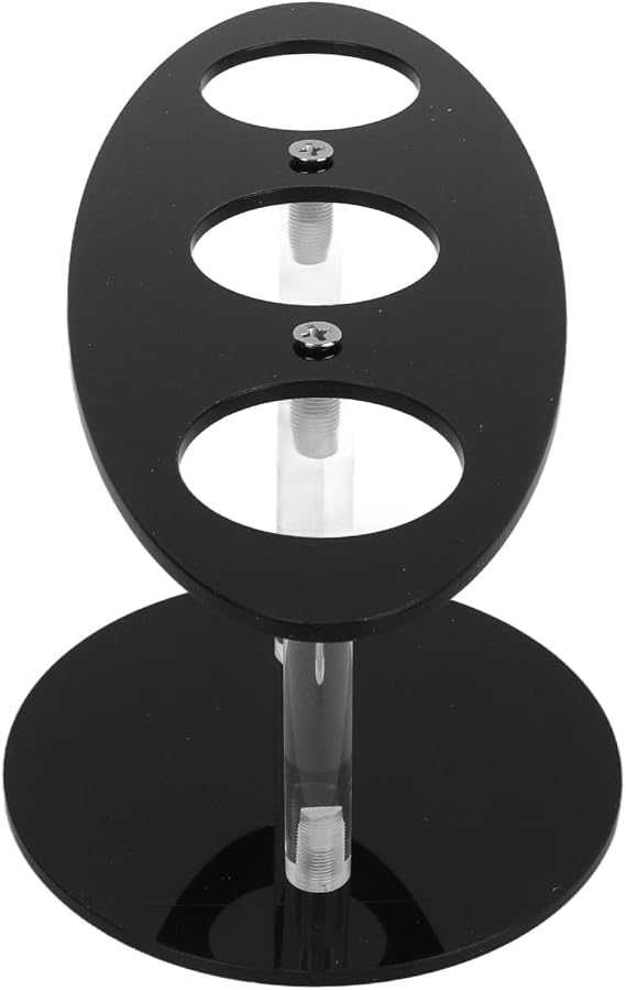 Ice Cream Cone Holder Stand, Acrylic 3 Holes Hand Roll Sushi Display Stand, Cupcake Waffle Ice Cream Cone Dispenser for Party Wedding Christmas Thanksgiving
