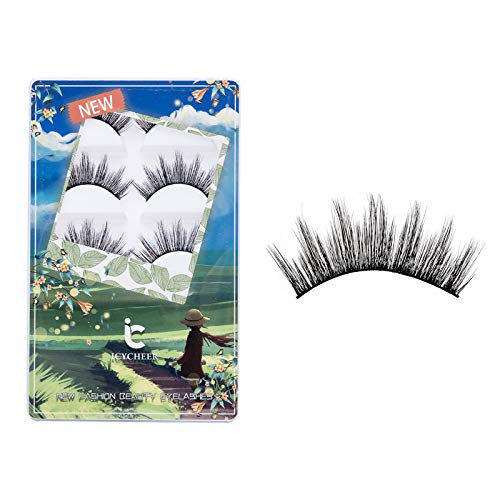 5 Pairs Long Thick Makeup False Eyelashes Fake Eye Lash Extension Handmade Soft