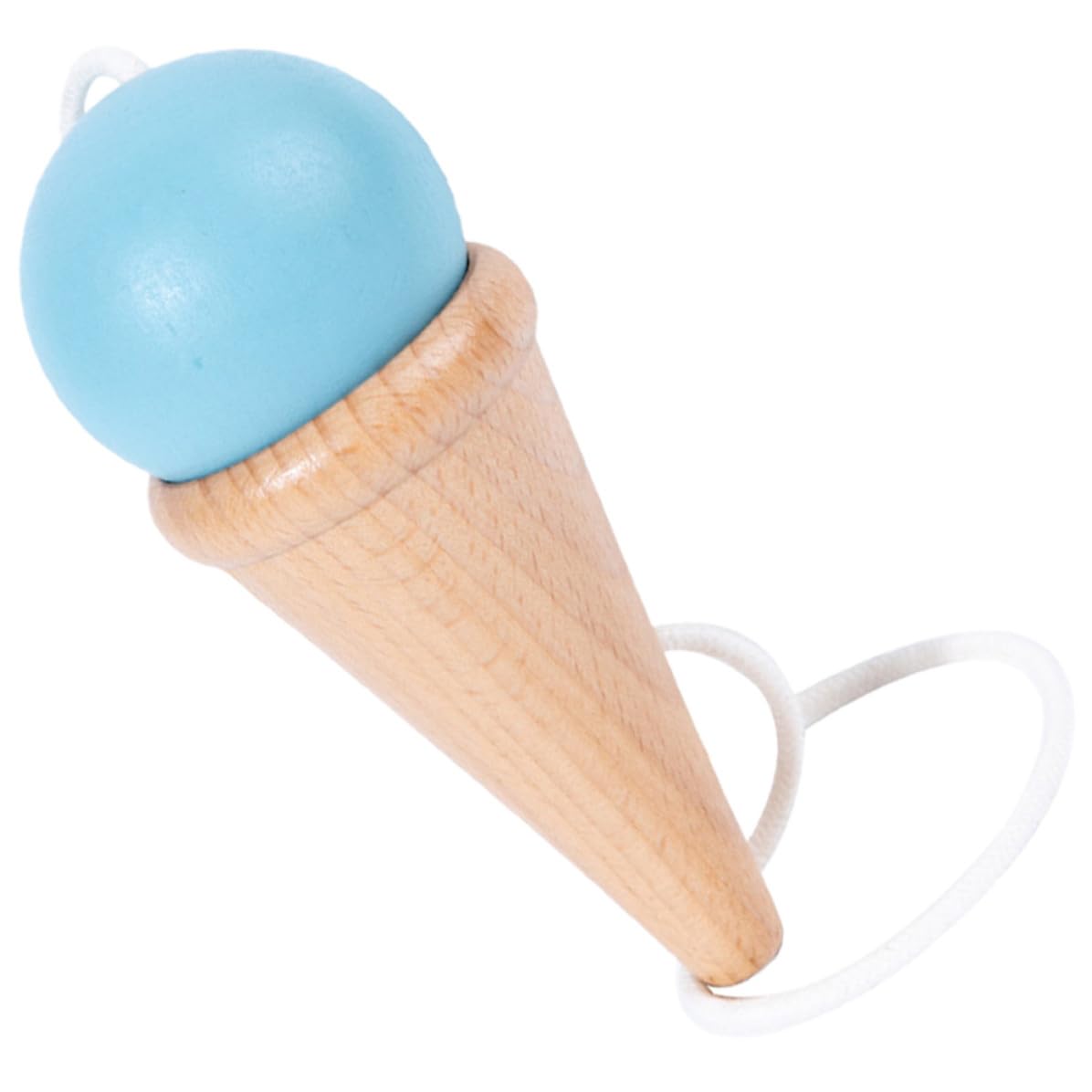 Juguete Kendama De Madera Para Niños – Copa Y Bola Japonés Para Mejorar Coordinación Ojo-Mano – Regalo Educativo Y Divertido (1 Pieza)