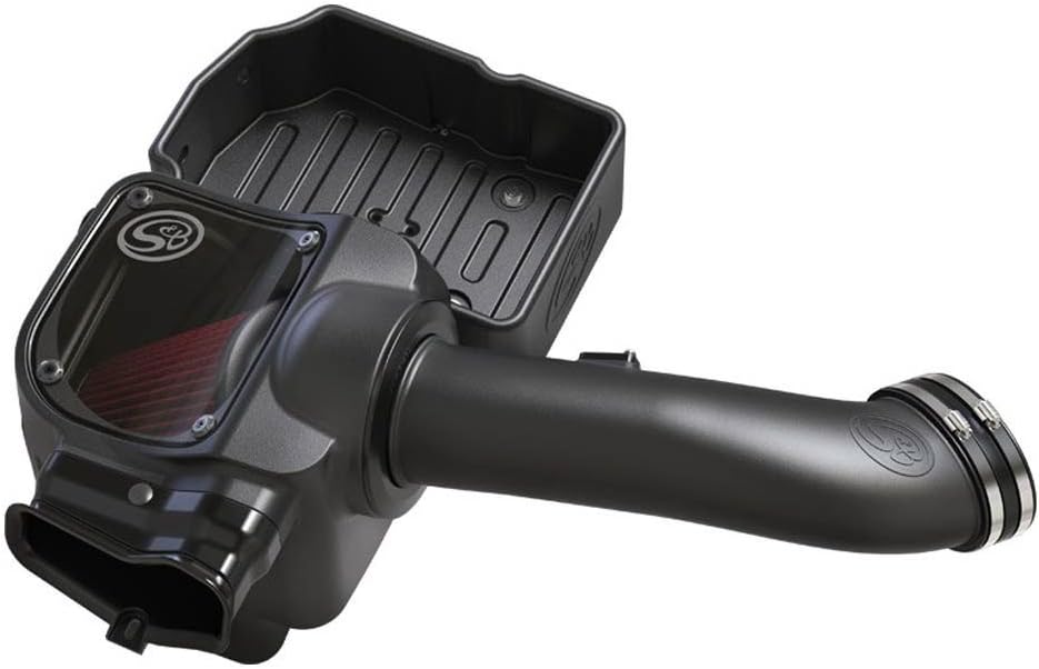 S&B Filters 75-5085 Cold Air Intake For 2017-2019 Ford Powerstroke 6.7L (Oiled Cleanable, 8-ply Cotton Filter)