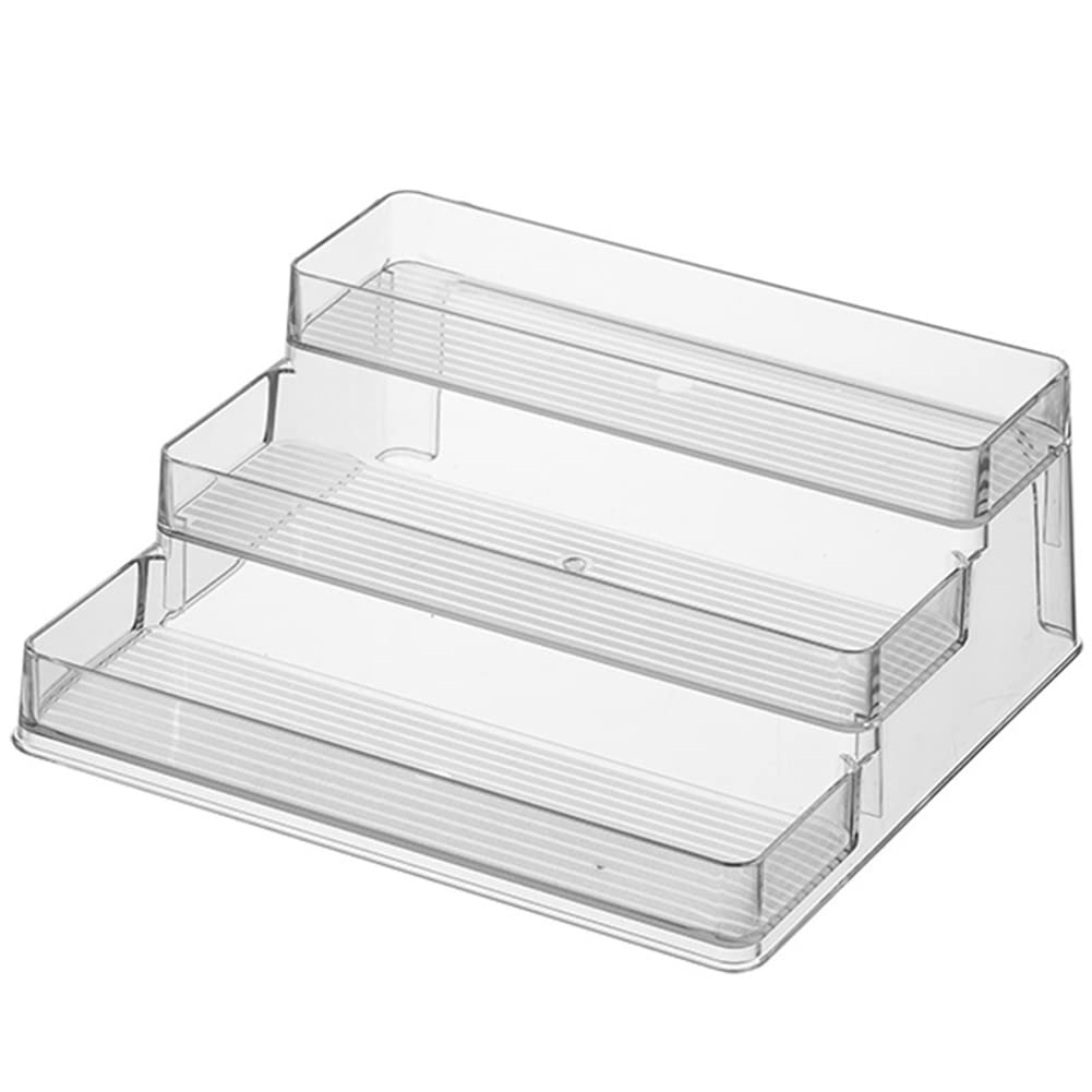 Uinfhyknd Transparent Spice Rack Pantry Shelf Organizer, Spices And Pantry Shelf Seasoning Organizer