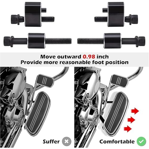 Kit extensions de plancher 1'' Harley Street Glide Electra Touring - 4