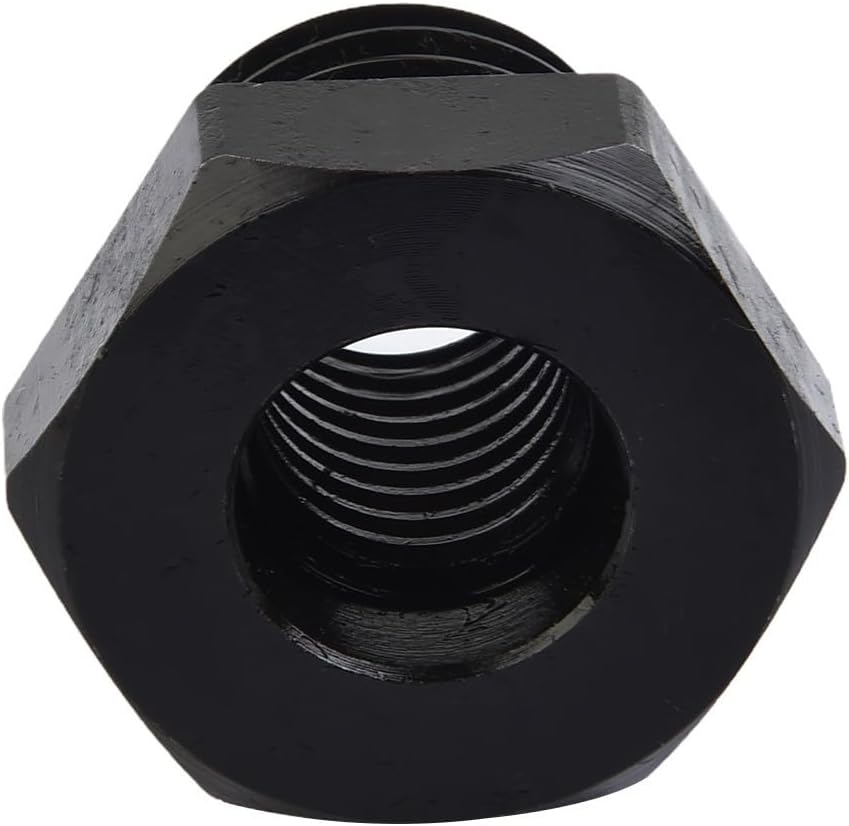 Wood Lathe Chuck Adapter – 18×2.5mm to 1″-8 TPI (25mm) or 33×3.5mm Spindle Thread Converter for Wood Turning Lathes, Metal Construction(25MM to 18MM)