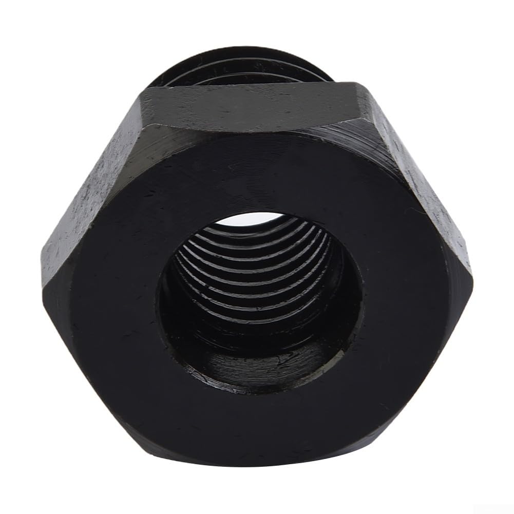 Wood Lathe Chuck Adapter – 18×2.5mm to 1″-8 TPI (25mm) or 33×3.5mm Spindle Thread Converter for Wood Turning Lathes, Metal Construction(25MM to 18MM)