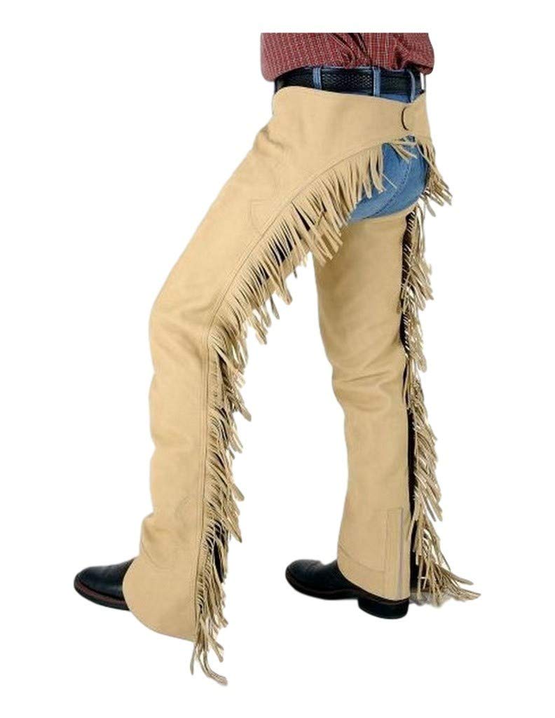 Tough 1 Synthetic Suede Western Show Chaps X-Large