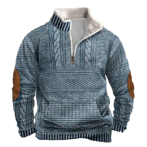 Christmas Mens Henley T Shirts Thick Sweatshirts for Men Thermal Tops Warm Crew Neck Long Sleeve T Shirt Autumn Winter Tops Long Sleeve Ugly Xmas Pullover Hippy Clothes Mens Xmas (Z3 Pink,3XL)