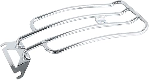 Miniatura 5 de TCMT Portaequipajes cromado de asiento individual para Harley Davidson Touring Electra Glide Road King 1997-2024 Road Glide 1998-2024