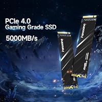 fanxiang NVMe SSD 2TB, M.2 PCIe Gen4x4 Gaming Solid State Drive mit SLC Cache, 5000 MB/s Lesen, 3800 MB/s Schreiben, Interne SSD, Festplatte für Datenübertragung S690Q – Ansicht 6