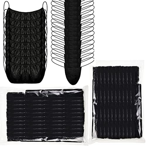 100 Pieces Disposable Bra And Panty Set, Non-Woven Wrap Underwear Contains 50 Of Panties Suitable For Spa Sauna Beauty Salon Women'S Top Thong (Black)
