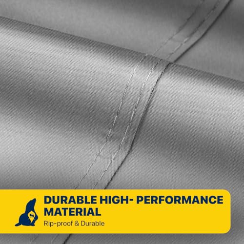 Image of Seal Skin Covers Waterproof Car Cover for Sedan, Multi-Layer PEVA with UV, Snow & Rain Protection, Windproof Straps with Lock System, Universal Fit (160 inch-169 inch L)