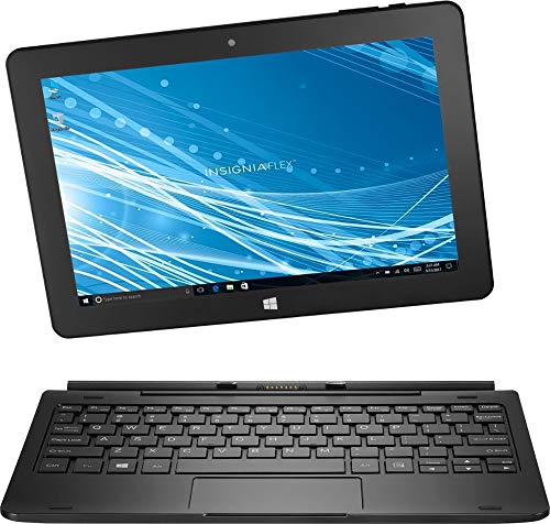 Insignia Flex Tablet (NS-P10W8100) Black - 32GB, 10.1" Tablet w/ Keyboard, Windows 10