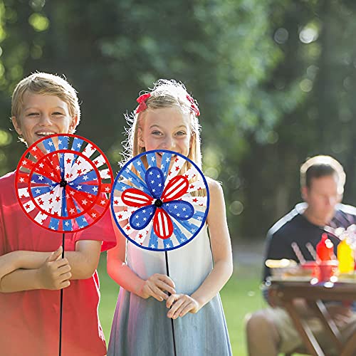 image for winemana Patriotic Pinwheel for Independence Day, 12