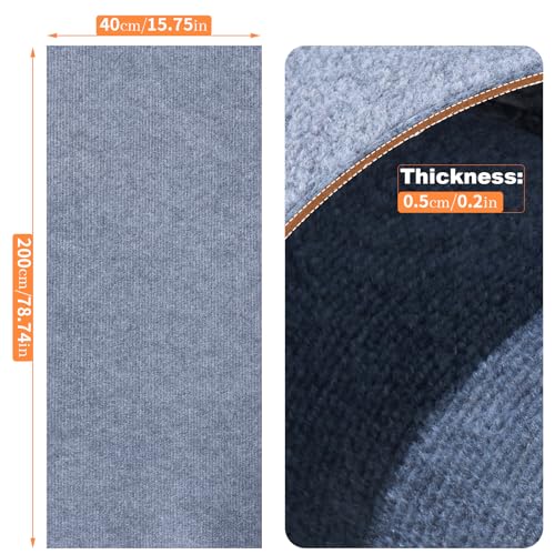 Uranshin Tapete antiarranhão para gatos, protetor de móveis autoadesivo para gatos, para arranhar ga