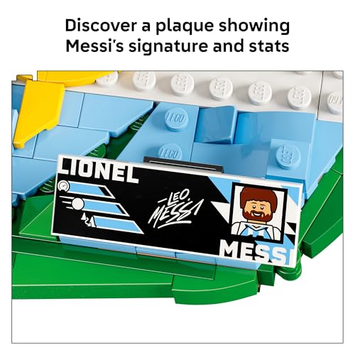image for LEGO Editions Lionel Messi – Soccer Highlights - Building Set for Bo