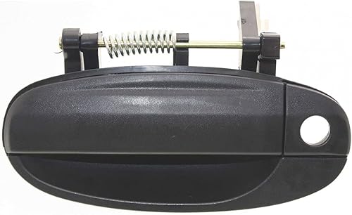 Miniatura 4 de Para Chevy Aveo 2004 05 06 07 2008 Manija de puerta exterior lado del conductor y del pasajero  Par  Delantero  Negro texturizado  Con agujero para