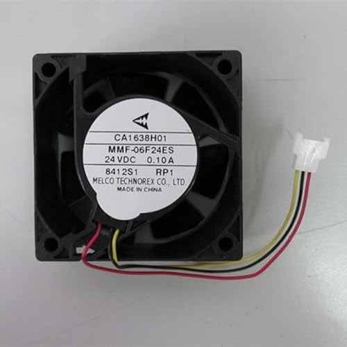 60 mm MMF-06F24ES RP1 24V 0.1A 3Wire CA1638H01 Ventilador de refrigeración 60 x 60 x 25 mm
