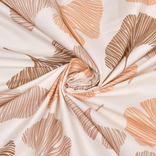 Image of Wakewell Pillow Cover Set of 2 | Standard Size | Soft & Breathable | Machine Washable | Bedroom & Living Room (Blush Pink Floral)