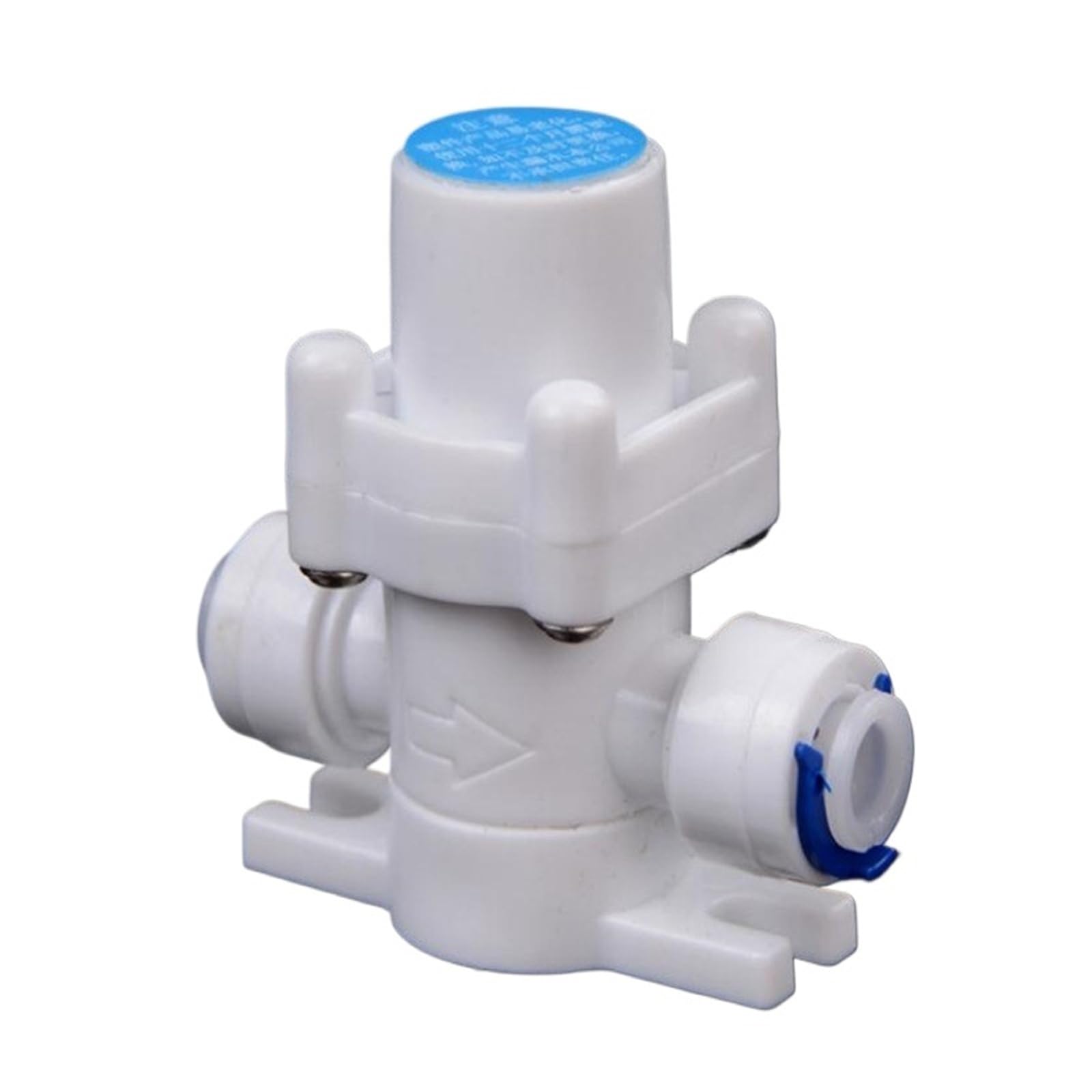 Belovek One Color 1/4" Od Tube Quick Pushfit Pressure Reducing Regulator Filter Valve For Ro Water