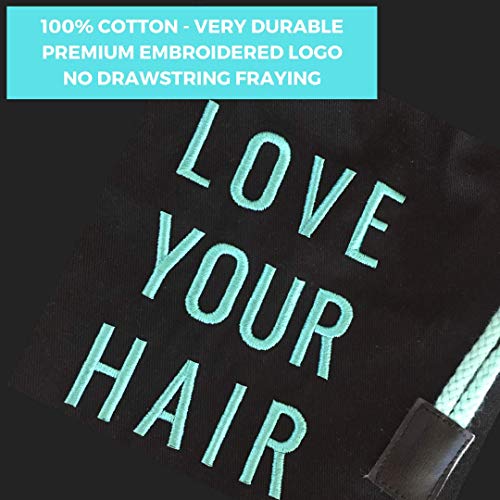 Hair Dryer Bag - Storage Organizer With Internal Compartment - For Hair Dryer & All Styling Tools - (15" X 12") - Ideal For Use At Home, Traveling, Guest Rooms, Airbnb's And Hotels #TOP5