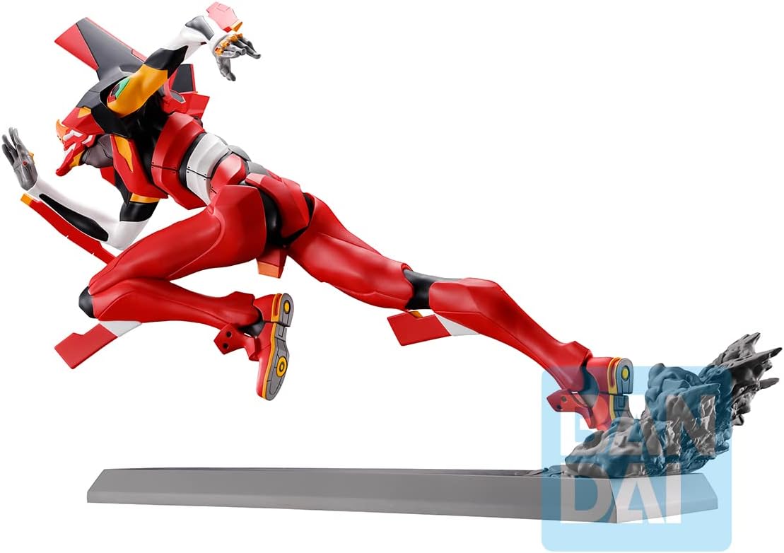 BANDAI Spirits Ichibansho - Evangelion 3.0 + 1.0 - EVA-02 (Sprint!), Collectible Figure