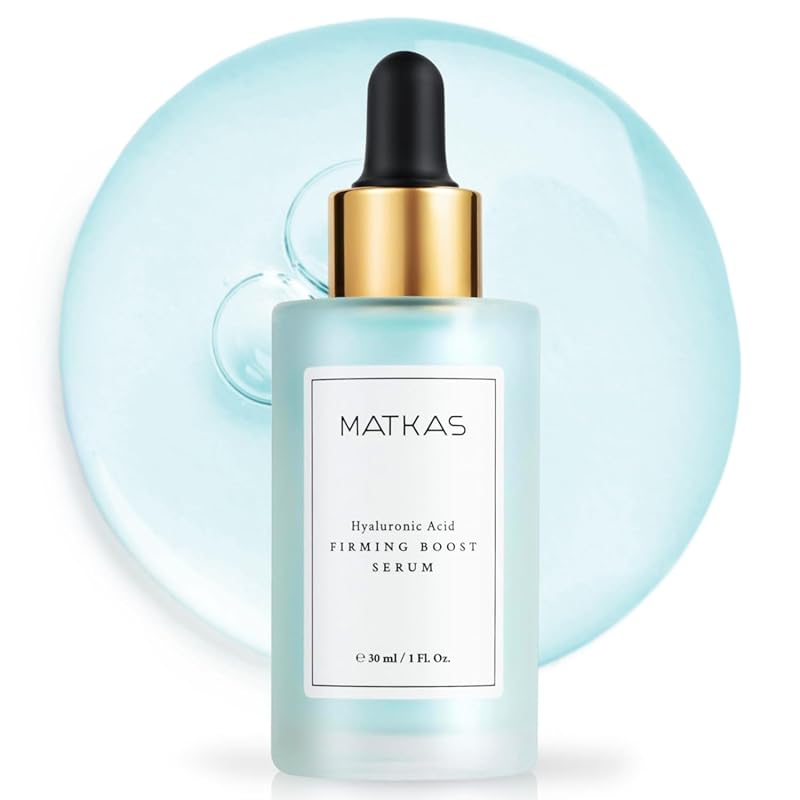 Sérum facial MATKAS com ácido hialurônico, pantenol e niacinamida, 30 mL